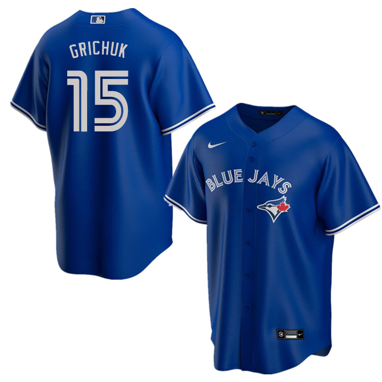 Nike Men #15 Randal Grichuk Toronto Blue Jays Baseball Jerseys Sale-Blue